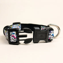 Load image into Gallery viewer, Retro Pet Fat Cat Dog Collar 4-Point Lock 