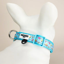 Load image into Gallery viewer, Retro Pet Bayside Dog Collar D-Ring ad ID Loop