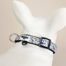 Load image into Gallery viewer, Retro Pet Mixtapes Dog Collar D-Ring and ID Loop