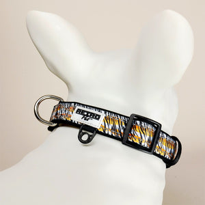 Retro Pet La Tigra Dog Collar D-Ring and ID Loop