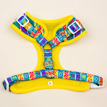 Load image into Gallery viewer, Retro Pet Fiesta Sauce Dog Harness Mesh Lining